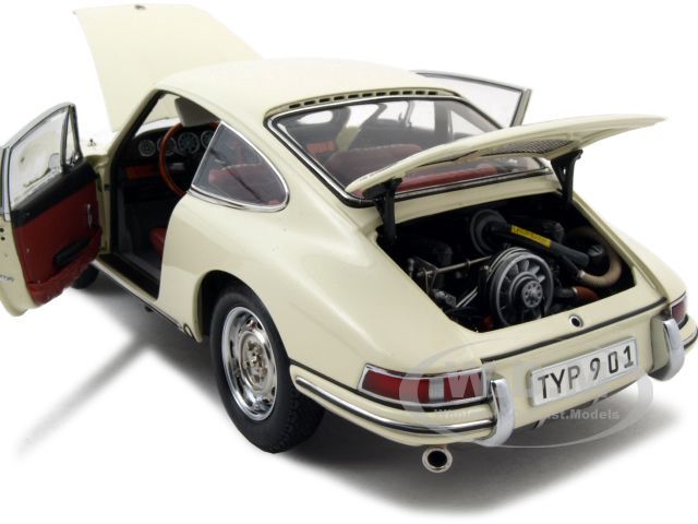 1964 PORSCHE 901 LIGHT IVORY 118 CMC #067C DIECAST  