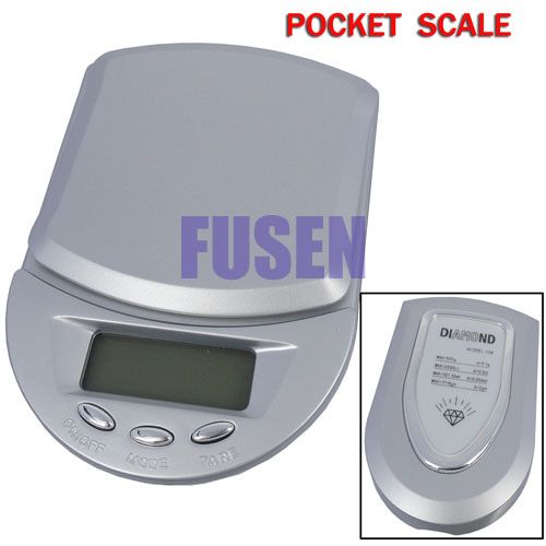 500x0.1g Digital Diamond jewelley kitchen pocket scale  