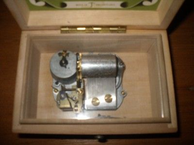   Thorens Swiss Music Box No 304B Marcheta & Rigoletto in Original Box