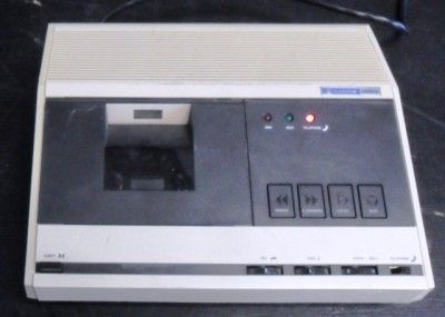 Harris Lanier P 129 Dictation Cassette Unit Dictating  