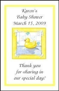 10 BABY SHOWER PERSONALIZED NOTEPAD FAVOR 200+DESIGNS  