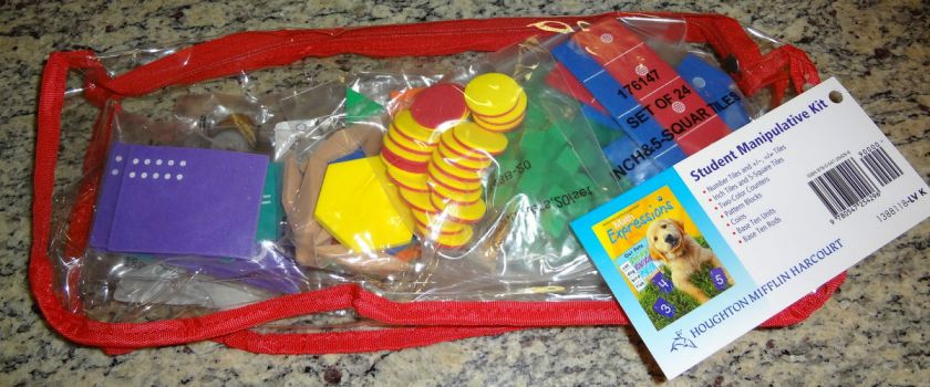 Math Manipulatives Grade K Houghton Mifflin Math Expressions  