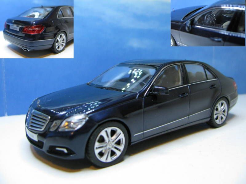 43 Mercedes Benz E Class Limousine W 212 (2010) blue  