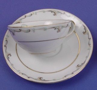   CUPS & SAUCERS, ESTEEM #5404, Vintage Noritake, Japan (1953 60)  