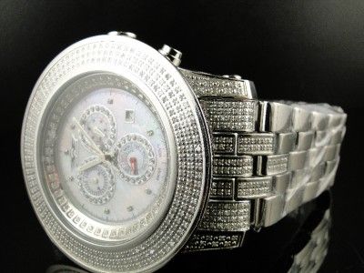 KING MASTER/JOE RODEO/JOJO SWISS DIAMOND WATCH 5.0 CT  