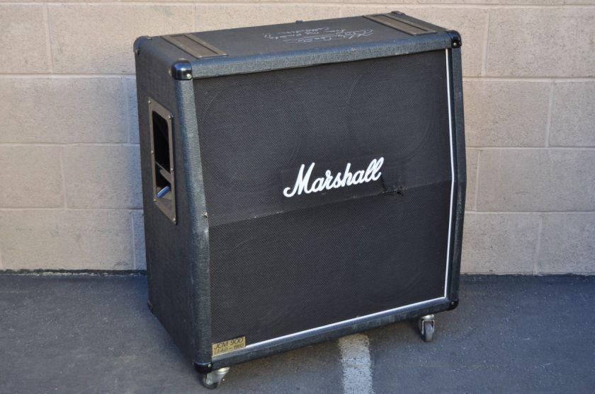 MARSHALL JCM 900 Lead 1960A 4x12 Guitar Cabinet Owned & Used by Frank 