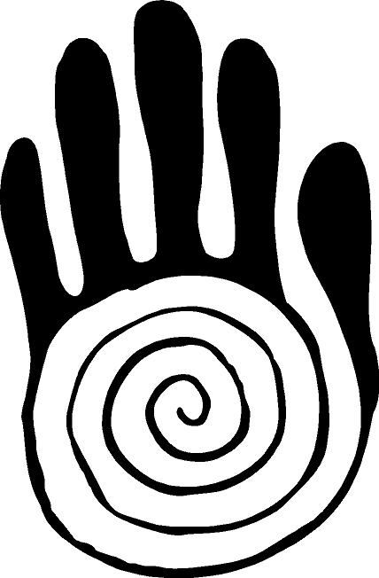 sacred hand symbol decal sticker display your heritage with pride