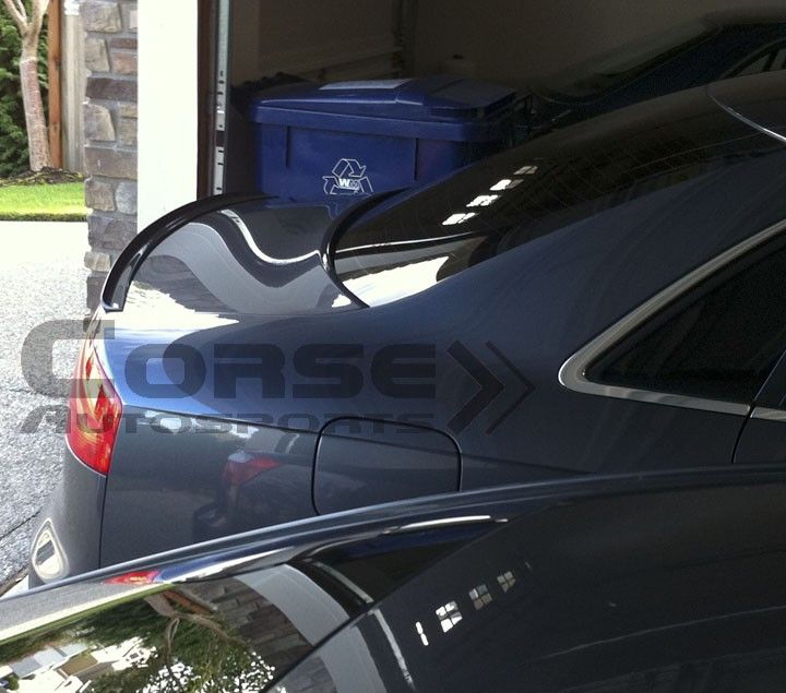 PAINTED 2006 2008 AUDI A4 B7 TRUNK LIP SPOILER  