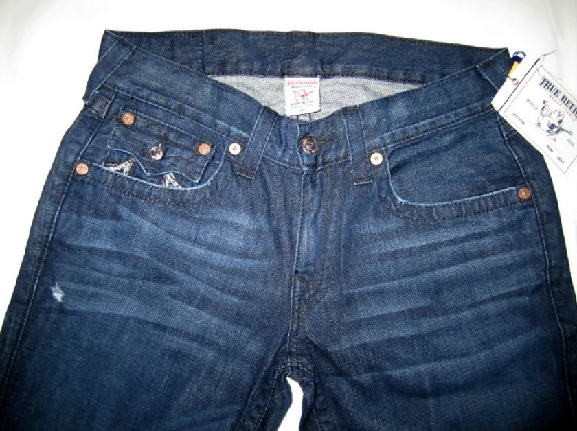 TRUE RELIGION Straight Texas Mens Jean 32 NWT  