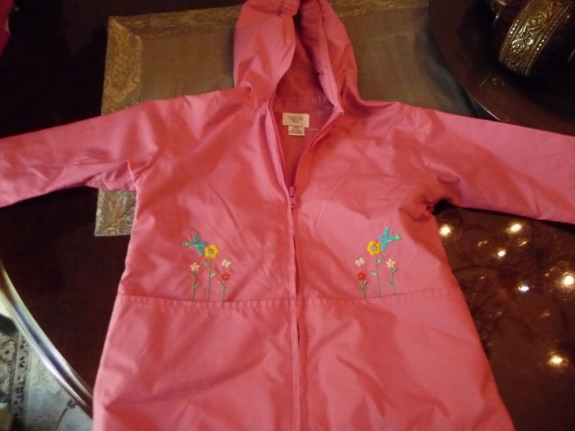 TALBOTS KIDS PINK GIRLS COAT, SZ. 12 MOS.  