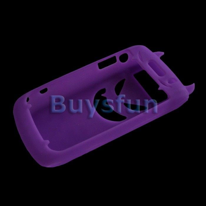 Purple Devil Silicone Cover Case BLACKBERRY BOLD 9700  