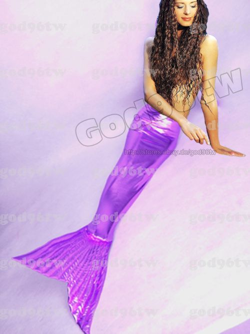 mermaid tail fin monofin swimmable costume Caribbean  