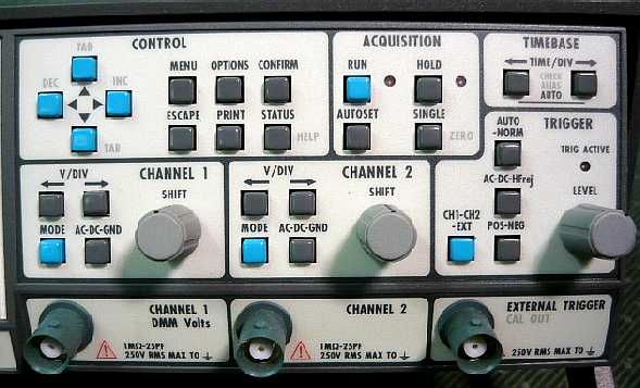 Hitachi VC 5025 Scopemaster Oscilloscope 2 Channel 20Mh  