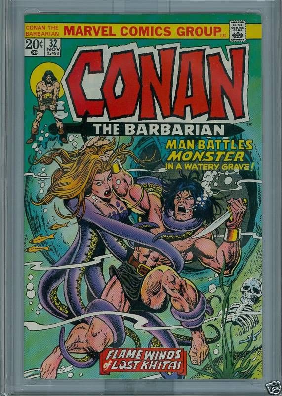 CONAN #32 (11/73) CGC NM 9.4 WINNIPEG  