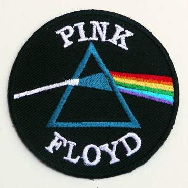 PINK FLOYD Logo Iron On Rock Band Embroiderd Patch  