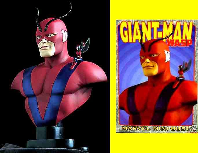 Bowen Designs Marvel Giant man and Wasp Bust  