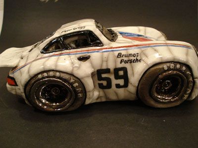 Robert Hossack Ceramic Porsche 930 (Brumos/Peter Gregg)  