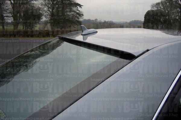 PAINTED MERCEDES BENZ W212 OE ROOF & AMG TRUNK SPOILER  