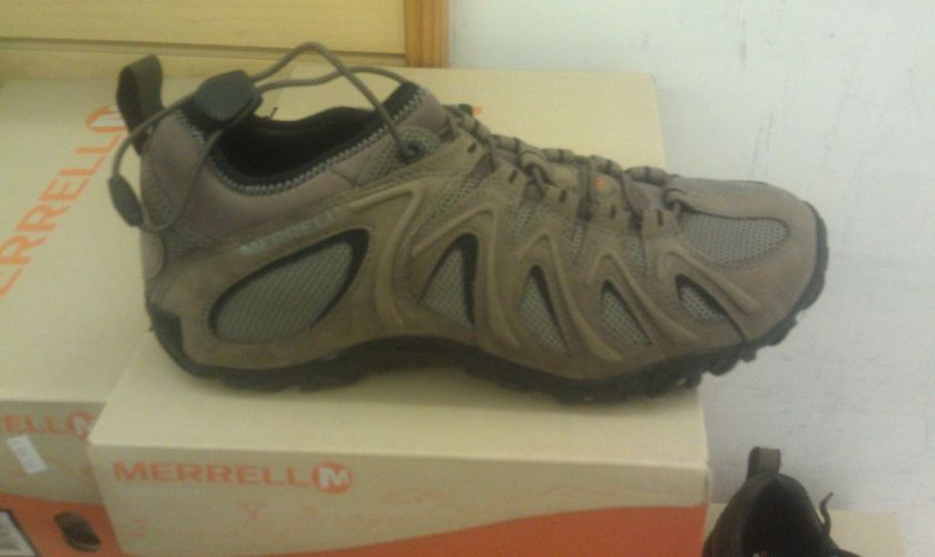 Mens Merrell Chameleon4 Stretch in boulder color. NIB save over 36% 