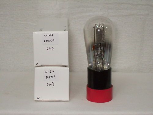 Type G 27 (GL) vacuum radio tubes available, tested  