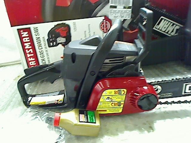 CRAFTSMAN 18IN GAS CHAINSAW 42 CC 35190 GASOLINE CHAIN SAW  