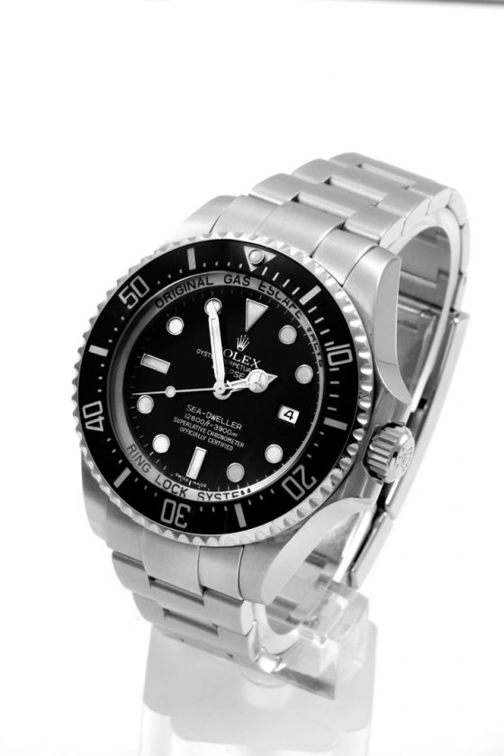   Stainless Steel DEEPSEA SEA DWELLER Black Dial 116660  