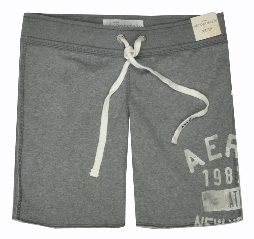 Aeropostale womens Aero NY Fleece Bermuda Shorts  