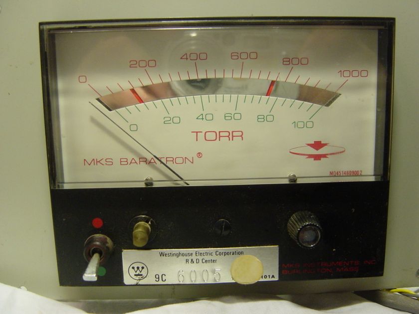 MKS TORR Meter BEEBE PAR 1000  