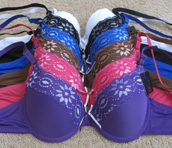 Demi Lace Flower Summer Strapless Design B & C Bra  