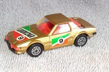 CORGI TOYS  CORGI JUNIORS E86 a10 FIAT X19 (Met Brown) Mint  