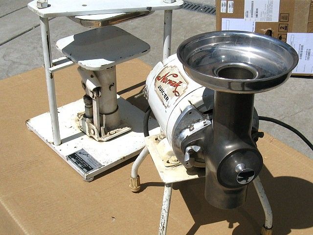 Norwalk Model 150 Juicer Set Needs Parts  