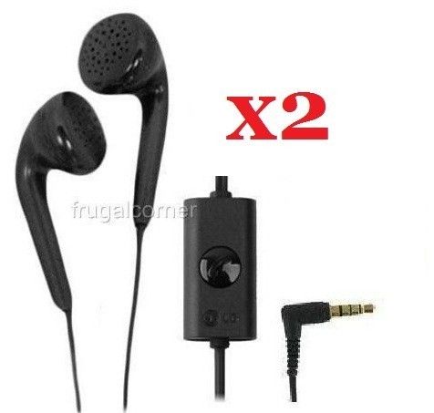   OEM LG E739 (myTouch) Premium Headphones Earphones Headset+Mic  