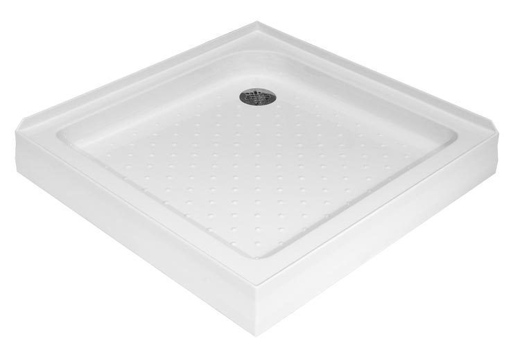   QUAD DOUBLE ACRYLIC TRAY SHOWER BASE 36x36 BACKWALL AVAILABLE  