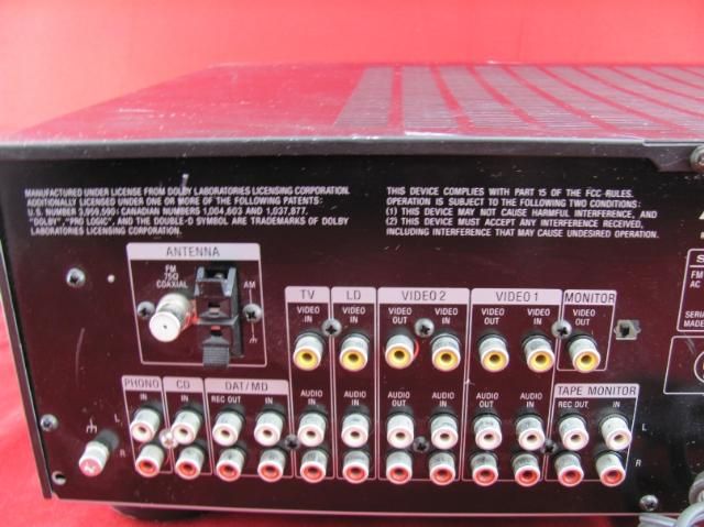 You are viewing a used Sony STR D915 Audio Video Control Center Stereo 