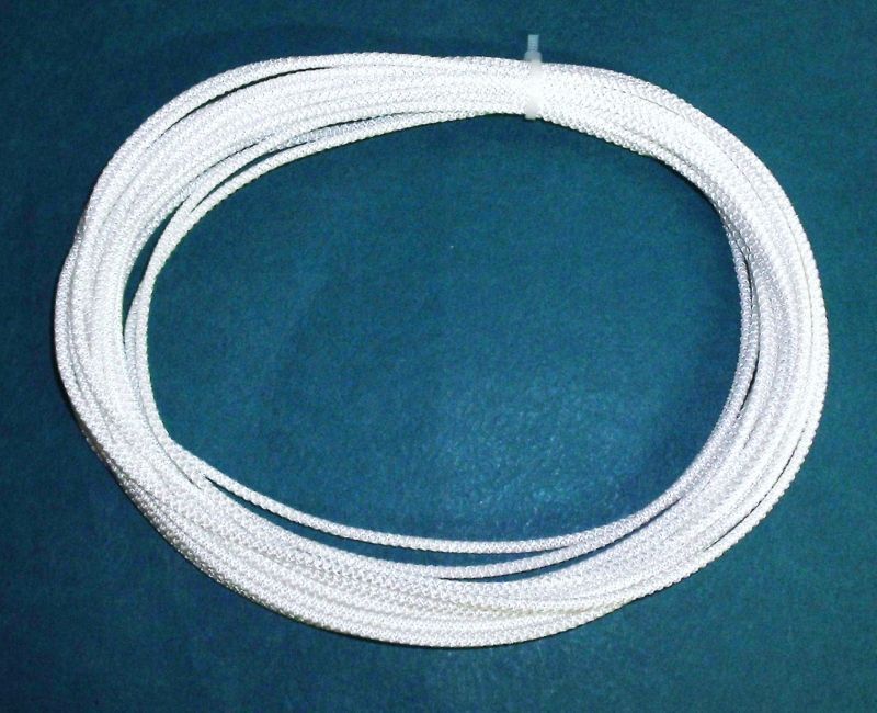 30 FEET White STANDARD TRAVERSE ROD CORD String #S31T  