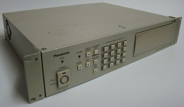 PANASONIC SWITCHER DIGITAL VIDEO MULTIPLEXER WJ FS616  