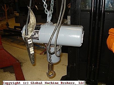 CM HOIST LODESTAR 1/4 TON 1/4 HP MO.B 16 RPM  