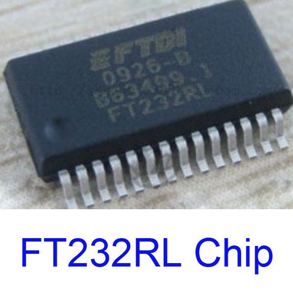FT232 FT232R FT232RL USB TO RS232 UART FTDI Chip  