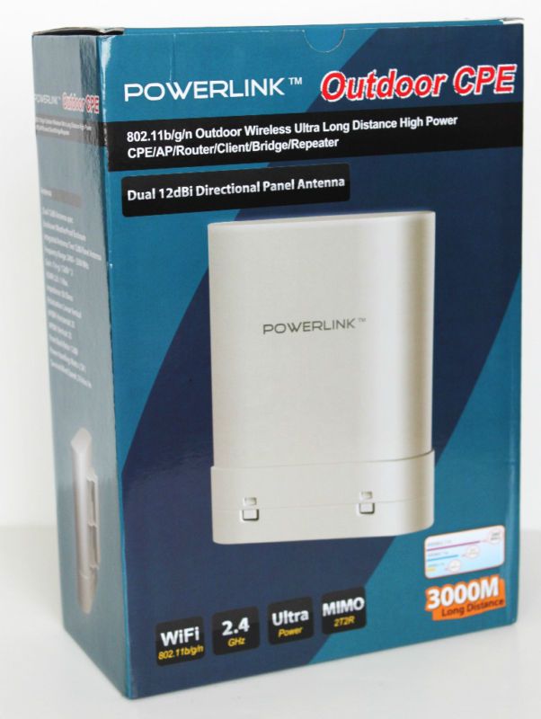 Outdoor CPE Dual 2x12dBi Wireless Long Distance Router  