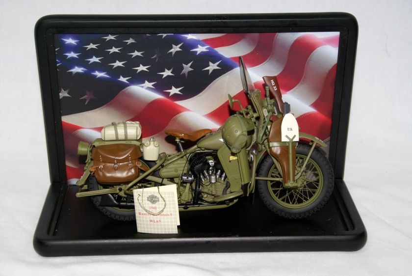 Franklin Mint Harley Davidson Army 1942 WLA  