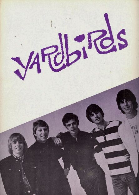 THE YARDBIRDS 1965 FOR YOUR LOVE U.S. TOUR CONCERT PROGRAM BOOK  