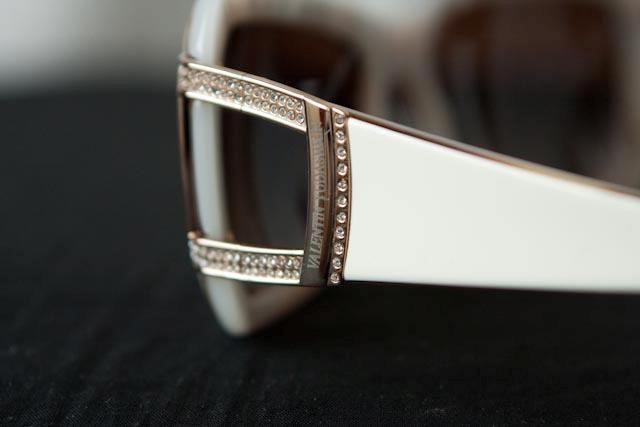 VALENTIN YUDASHKIN White Square+CRYSTAL 4076 Sunglasses  