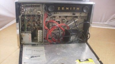 ZENITH ALL TRANSISTOR TRANS OCEANIC ROYAL 1000D RADIO  