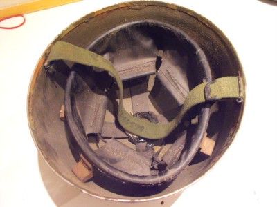 BRITISH 2WW TANK CREW HELMET GENUINE ITEM  