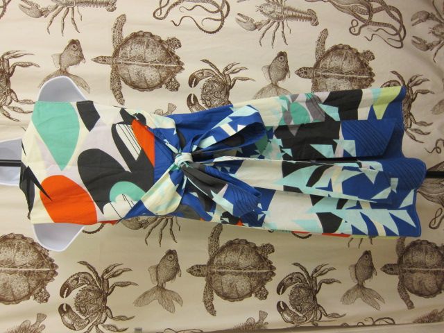 Marimekko Anthropologie Gulls of Gama Dress size 0 retail $168  