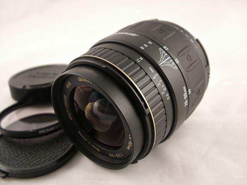 NIKON AF QUANTARAY 28 80MM F3.5 5.6 CAMERA LENS (MINT )  