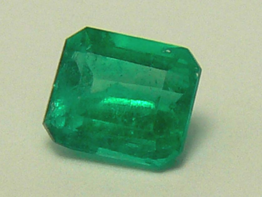 61cts Natural Loose Colombian Emerald Emerald Cut  
