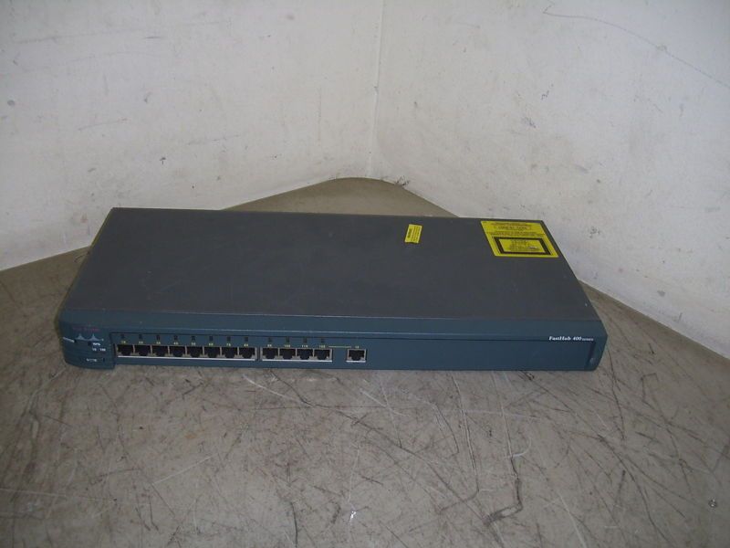 CISCO FASTHUB 400 WS C412M 12 PORT NET HUB CNM4PW0ARB ^  