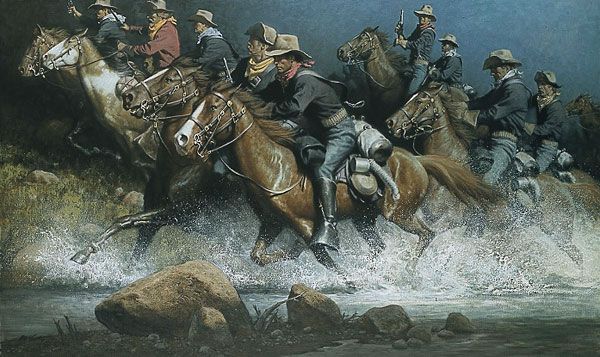 With Pistols Drawn Frank McCarthy Limited Edition Print