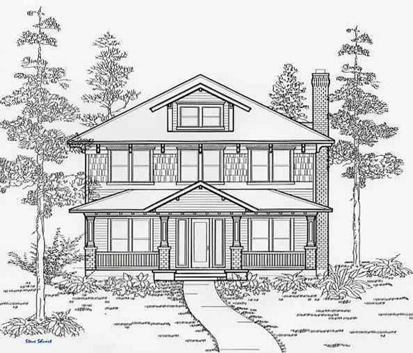 TEXAS Prairie Style HOUSE PLANS #2692  